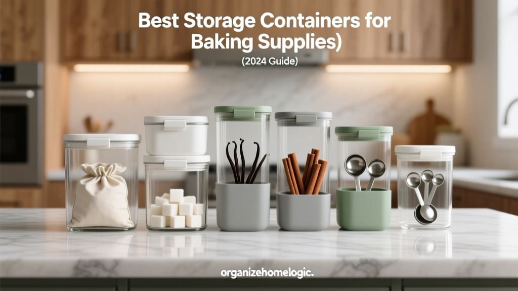Best Storage Containers for Baking Supplies (2024 Guide)