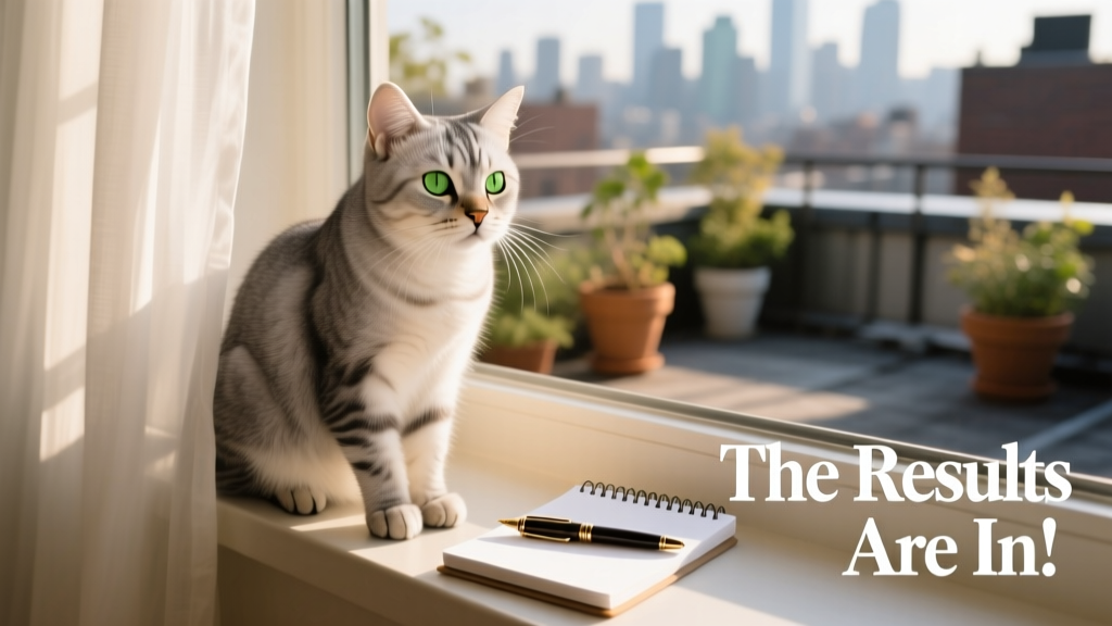 American Shorthair cat gazing thoughtfully from a sunlit windowsill