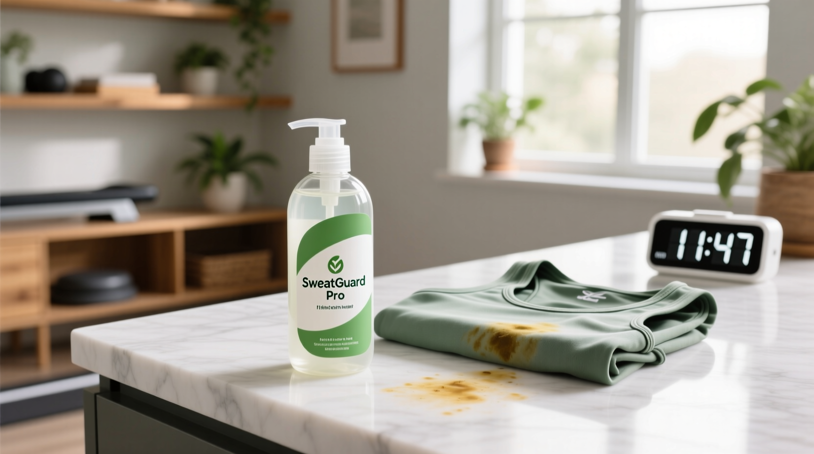 how to remove deodorant buildup from tank tops