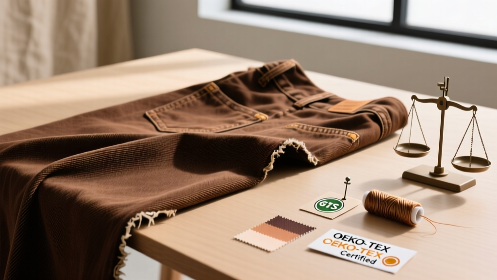 Brown Denim Fabric: Safety, Compliance & Sourcing Guide