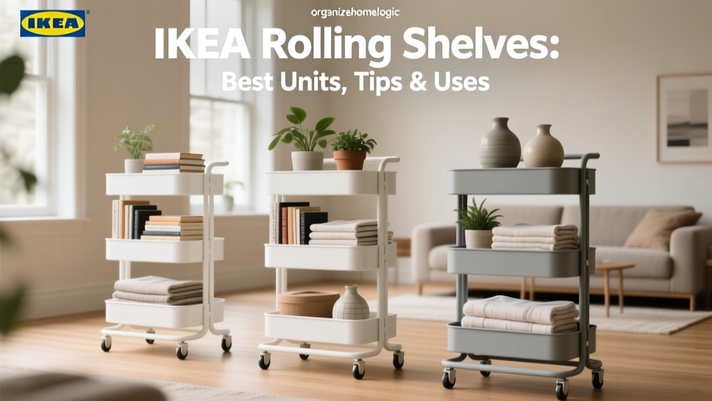 IKEA Rolling Shelves: Best Units, Tips & Uses