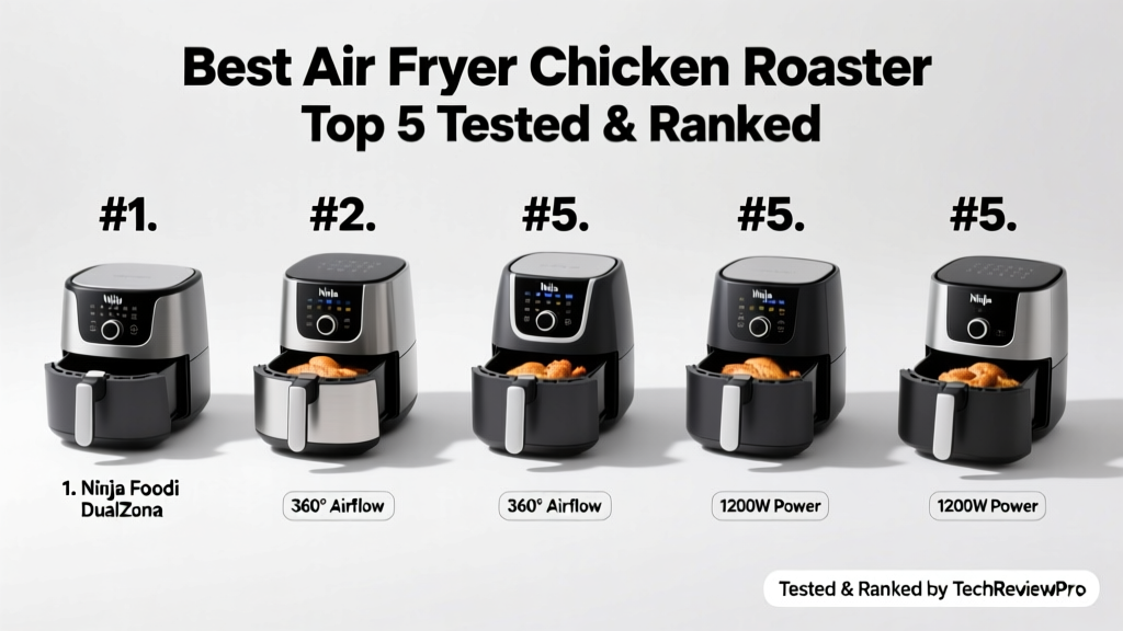 Best Air Fryer Chicken Roaster: Top 5 Tested & Ranked