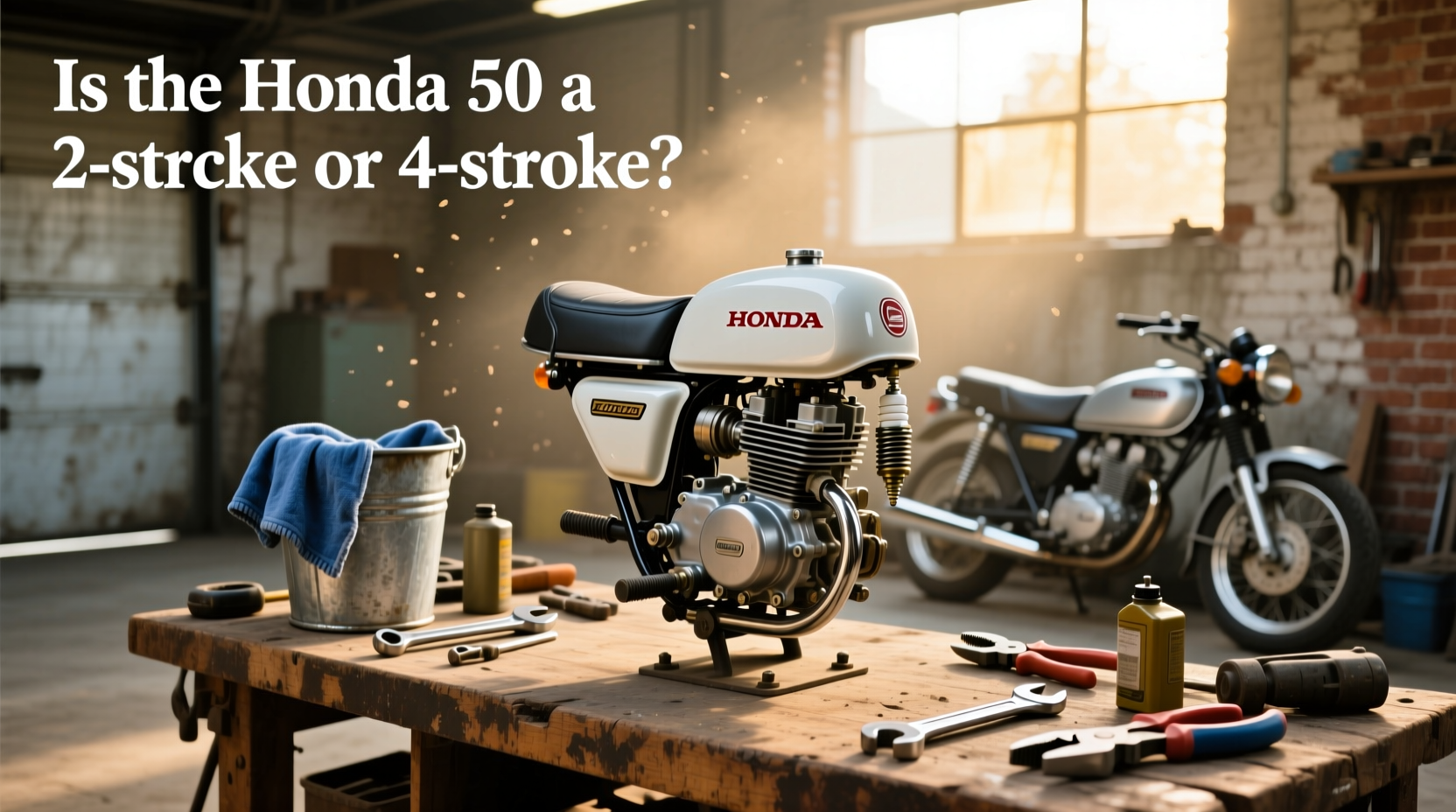 How to Choose a Honda 49cc Engine: Is the Honda 50 2-Stroke or 4-Stroke?