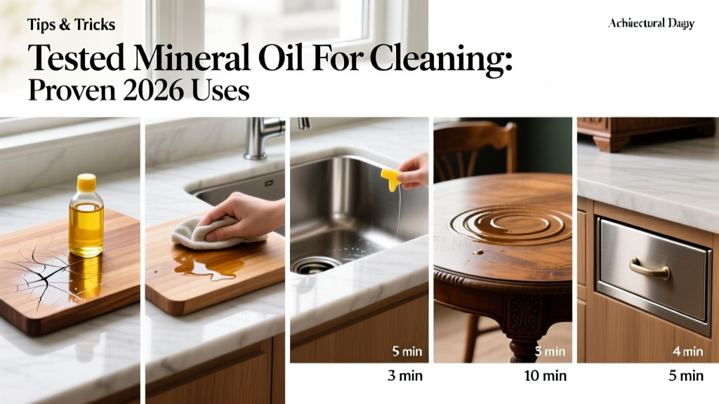 Tested Mineral Oil For Cleaning: Proven 2026 Uses