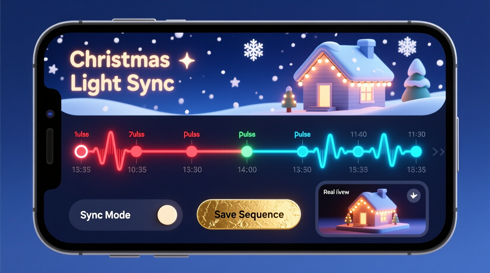how to build a christmas light timeline app for synchronized displays