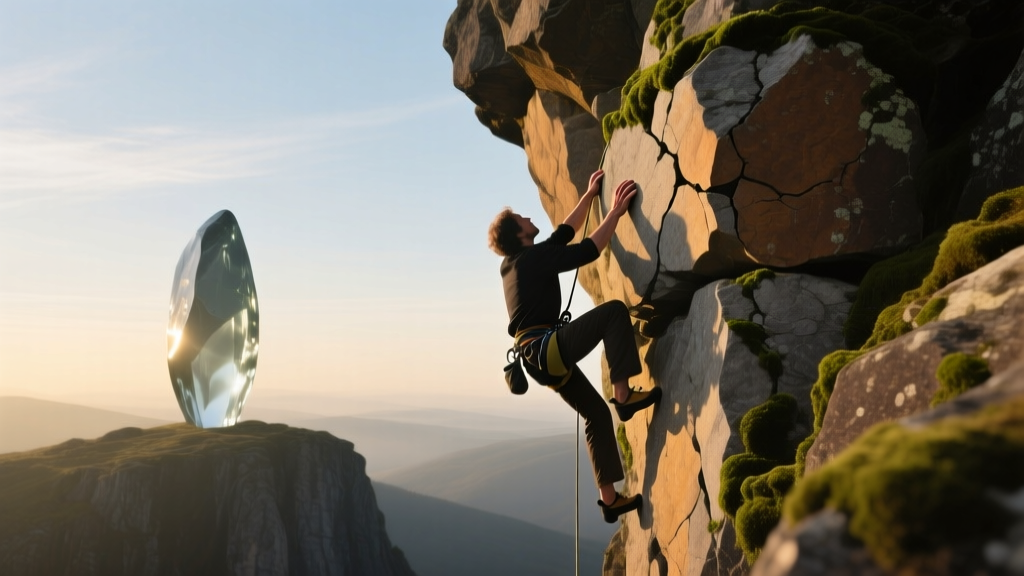 Climbing vs Rock: Dream Symbol Comparison
