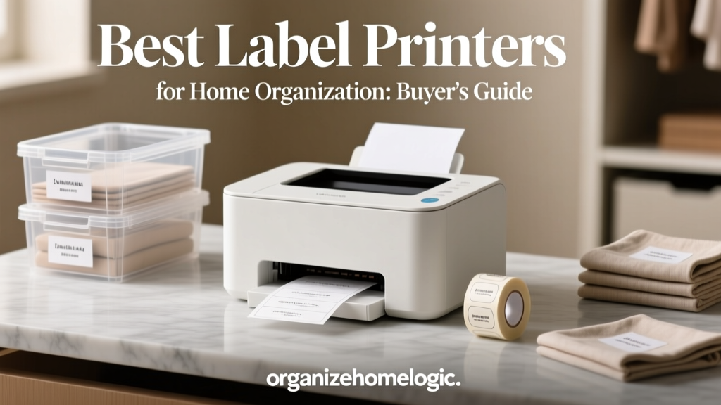 Best Label Printers for Home Organization: Buyer's Guide