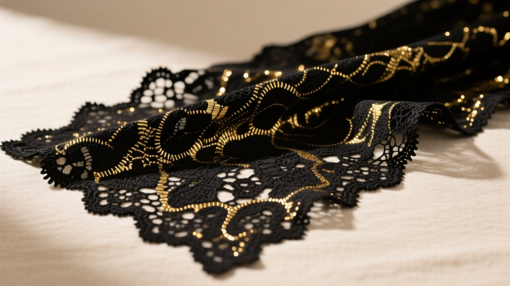 Black and Gold Lace Fabric: A Designer’s Buyer’s Guide
