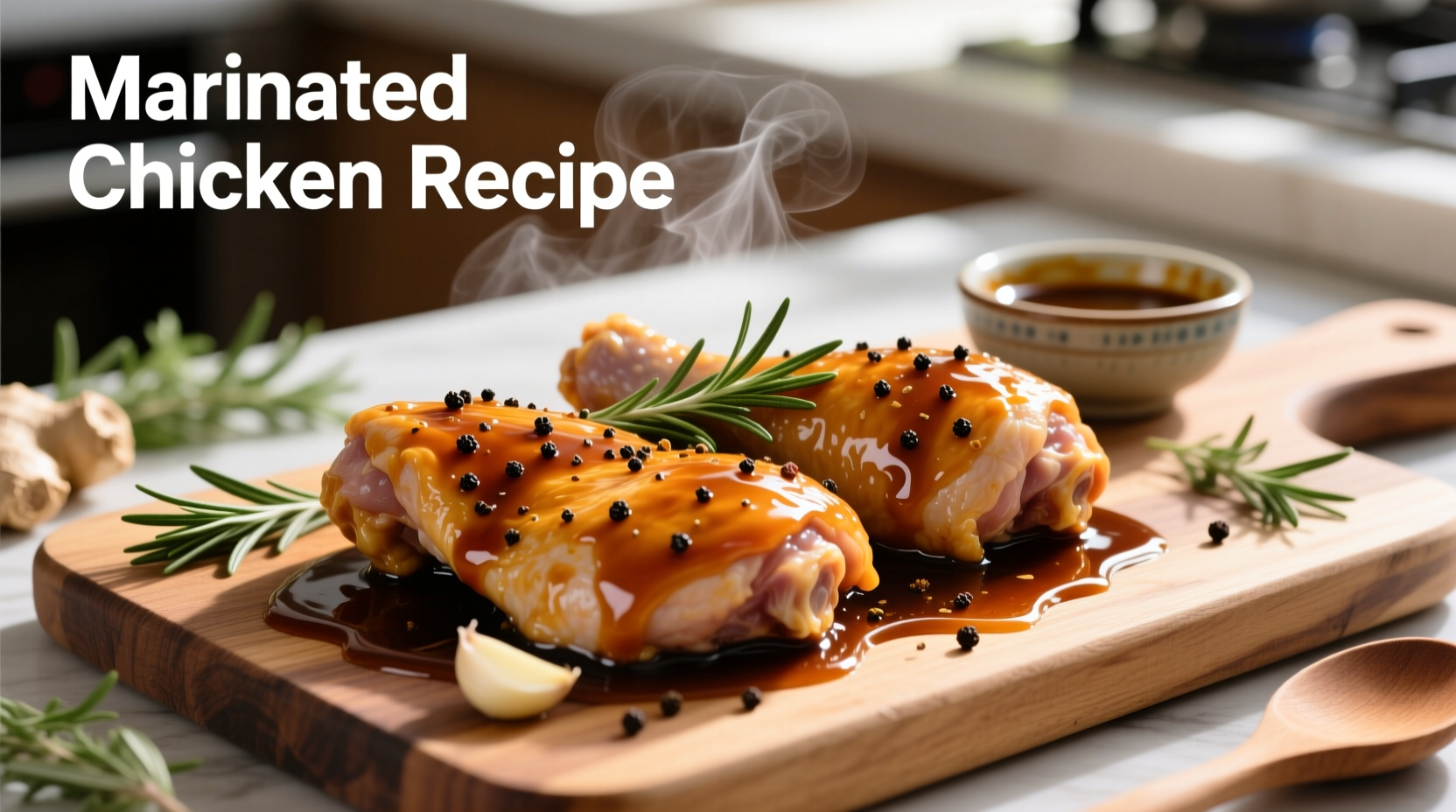 how to cook marinated chicken