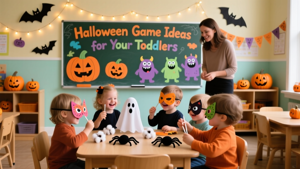 Halloween Game Ideas for Your Toddlers: Safe, Developmentally Appropriate Activities for Ages 1–3