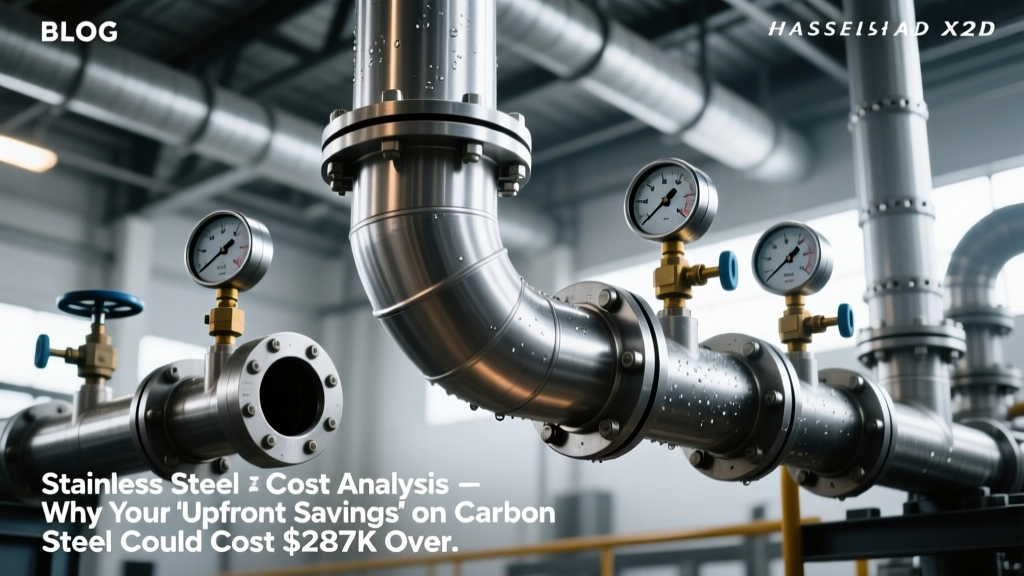 Stainless vs Carbon Steel Pipe: $287K TCO Difference