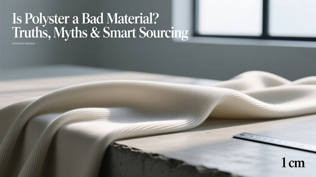 Is Polyester a Bad Material? Truths, Myths & Smart Sourcing