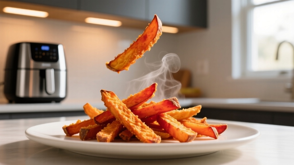 Crispy Sweet Potato Fries in the Air Fryer (No Soggy Batch!)