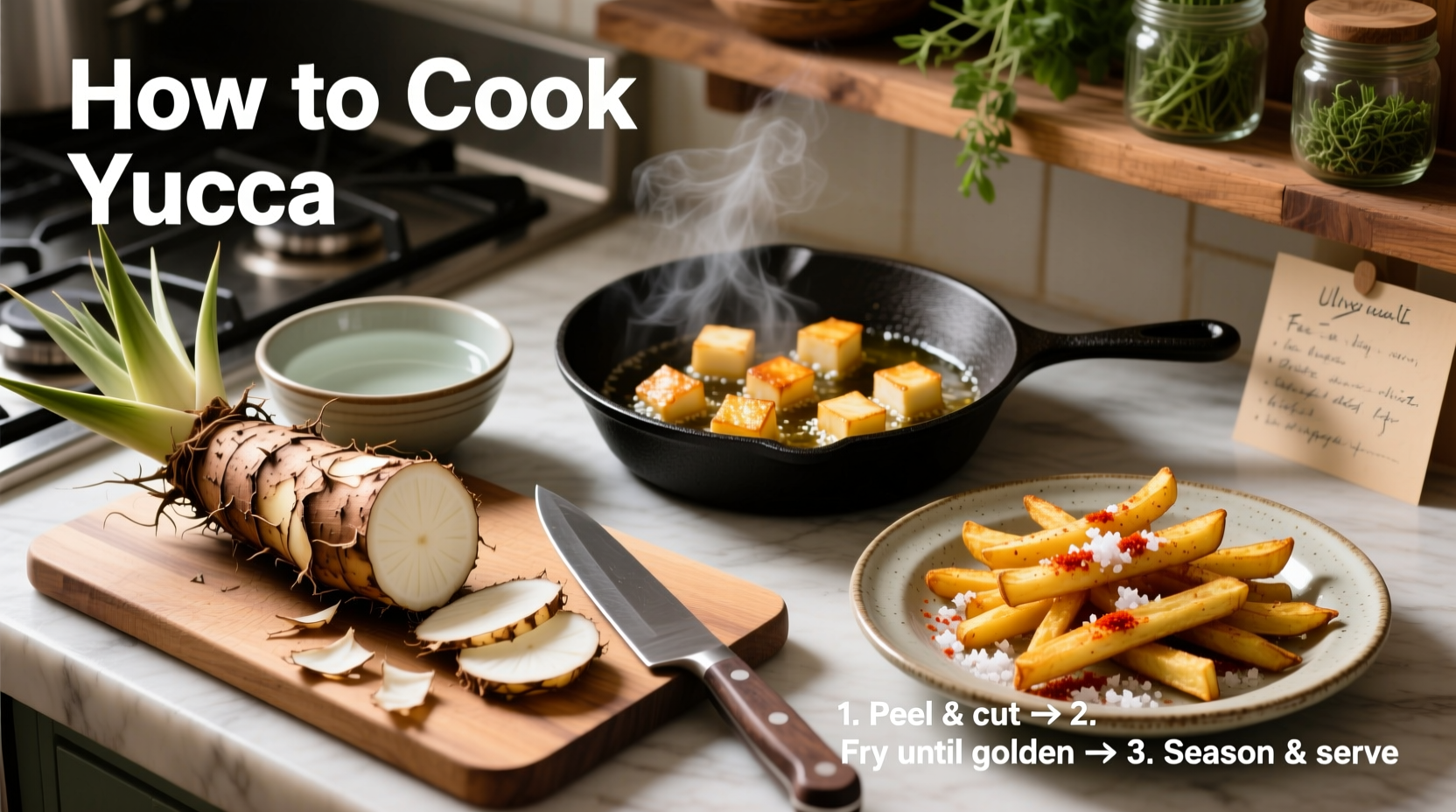 How to Cook Yucca: Safe Preparation Guide & Recipes