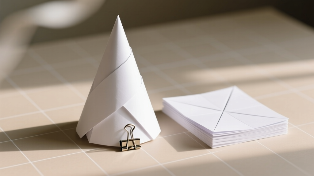 Paper Party Hat: 10-Minute DIY (No Glue, No Scissors)