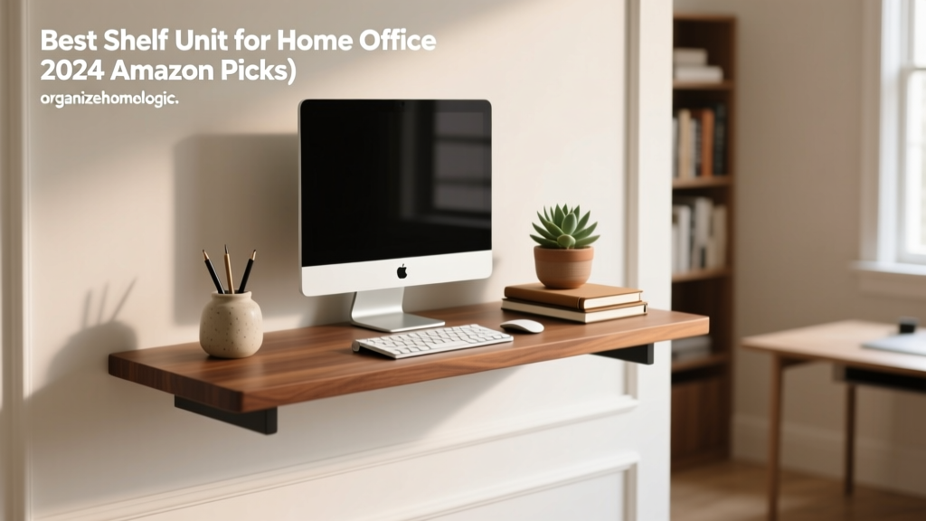 Best Shelf Unit for Home Office (2024 Amazon Picks)