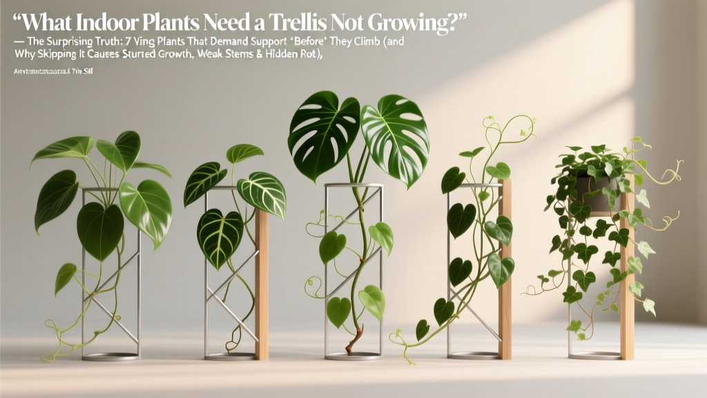 Indoor Plants Needing Trellis Before Growth (2026)