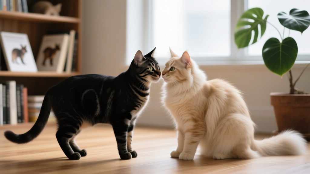 Can cats show homosexual behavior versus natural play,...