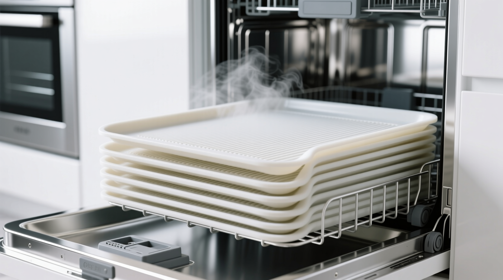 how to dishwash silicone baking mats safely