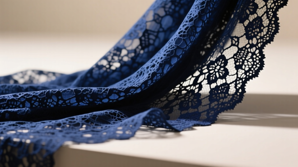 Navy Blue Lace Fabric: A Designer’s Guide to Quality & Sustainability