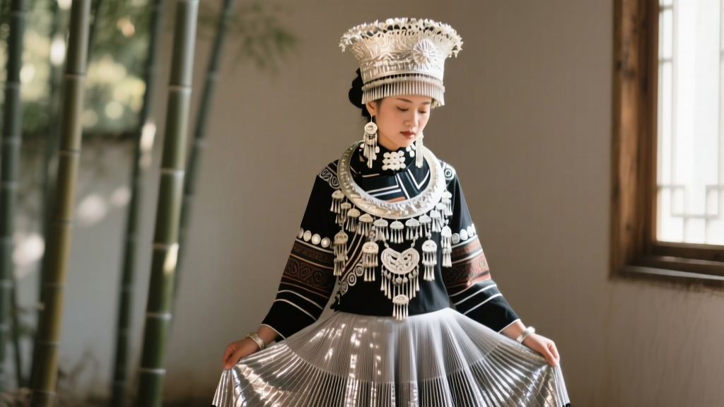 Miao Silver and Pleated Skirts: Guizhou Minority Dress Guide