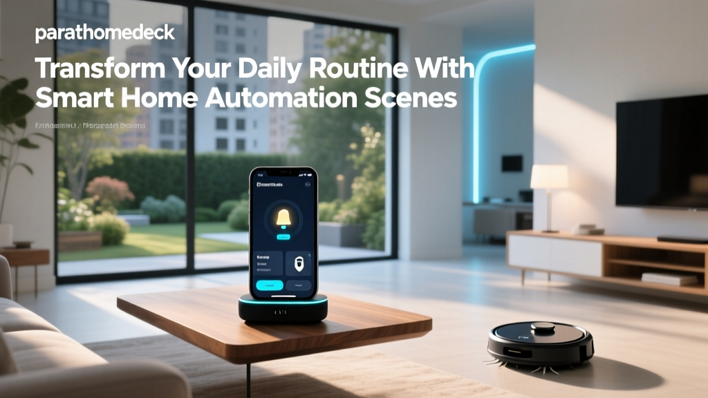Transform Your Daily Routine With Smart Home Automation Scenes