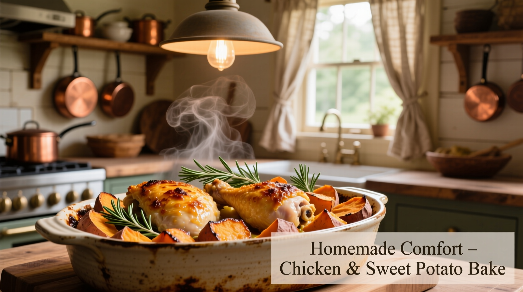 Perfect Chicken and Sweet Potato Bake Recipe in 40 Minutes