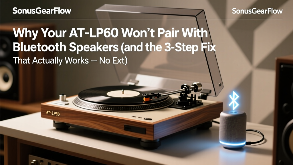 How To Connect Atlp60 To Bluetooth Speakers (2026)