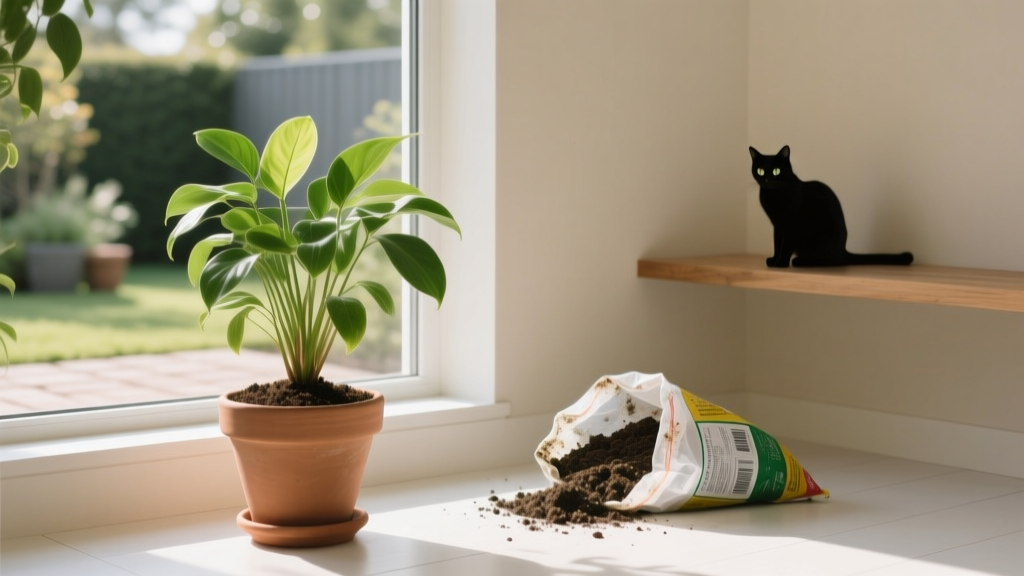Patio Soil Toxic to Cats? Safe Indoor Plant Alternatives