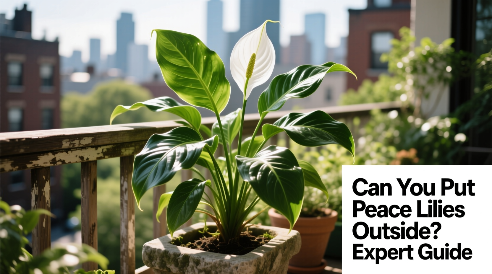Can Peace Lilies Survive Outside? | TheHomeSprouts