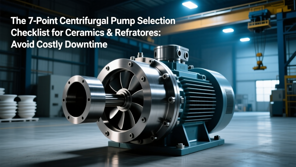 7-Point Centrifugal Pump Checklist for Ceramics