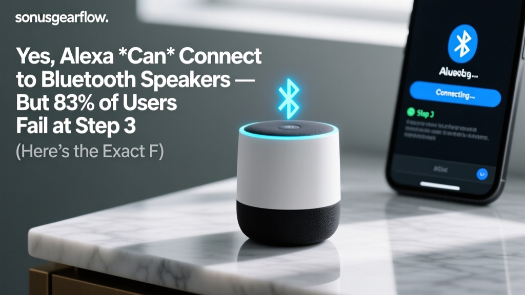 Can Alexa Connect To Bluetooth Speakers (2026)
