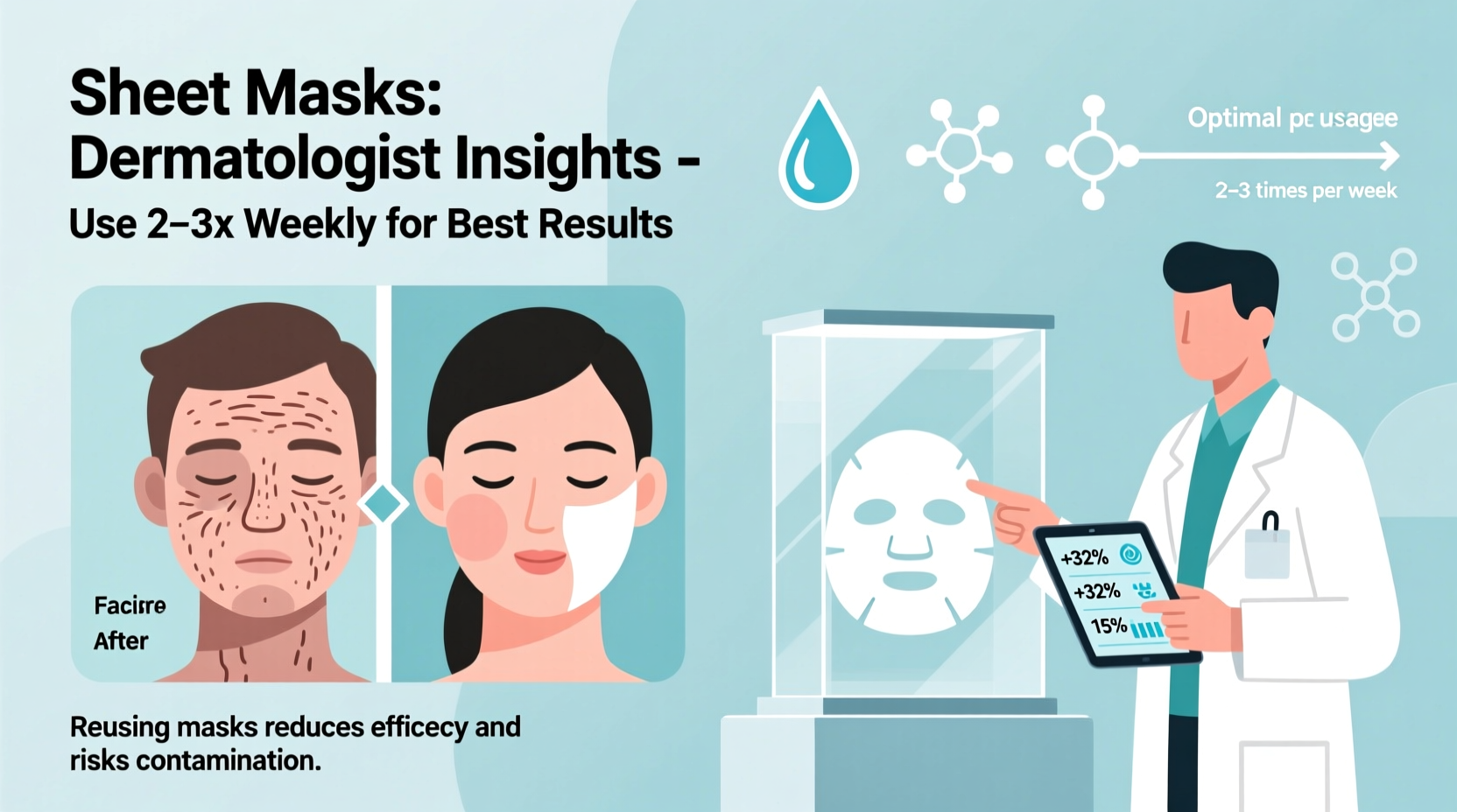 are sheet masks worth using more than once a week dermatologist insights