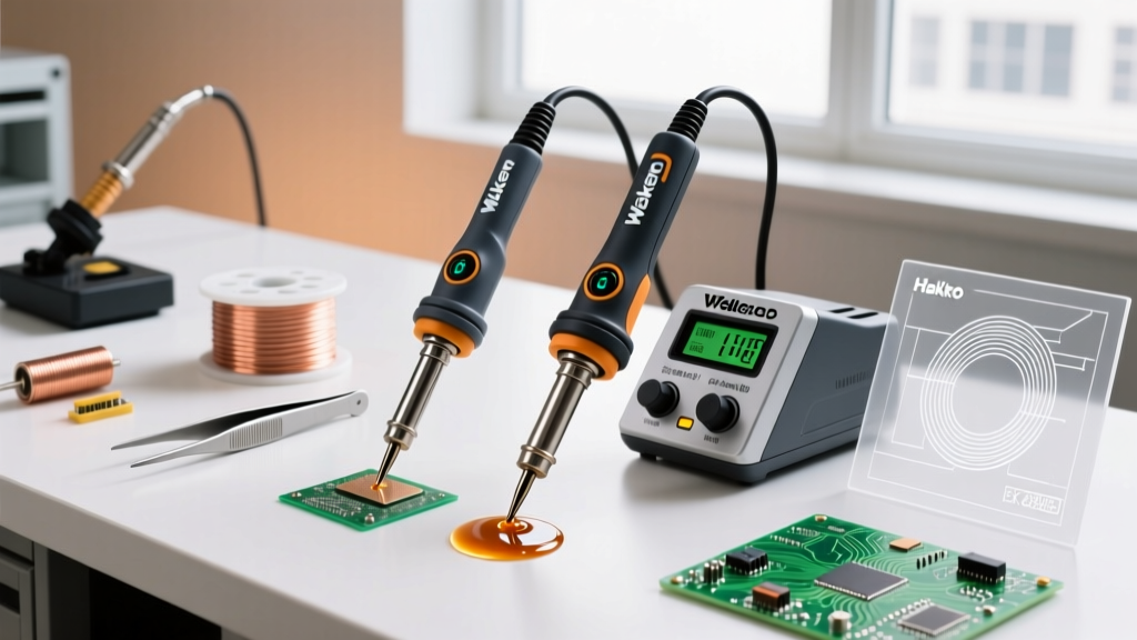 Weller WE1010NA vs Hakko FX-888D: Choosing a Soldering Iron
