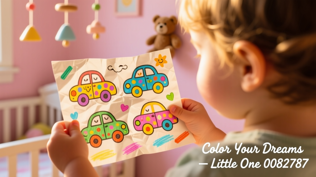Colorful Cars Coloring Pages for Your Little One: Developmental Benefits, Safety Tips, and Age-Appropriate Activities