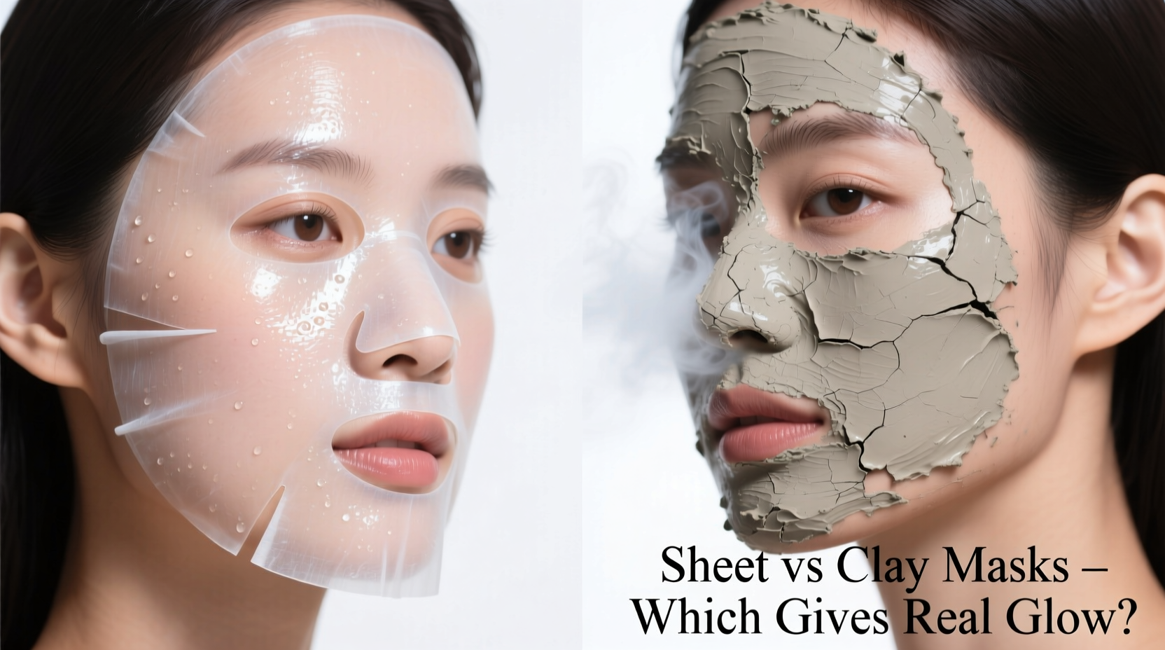 are sheet masks better than clay masks for glowing skin or just messier