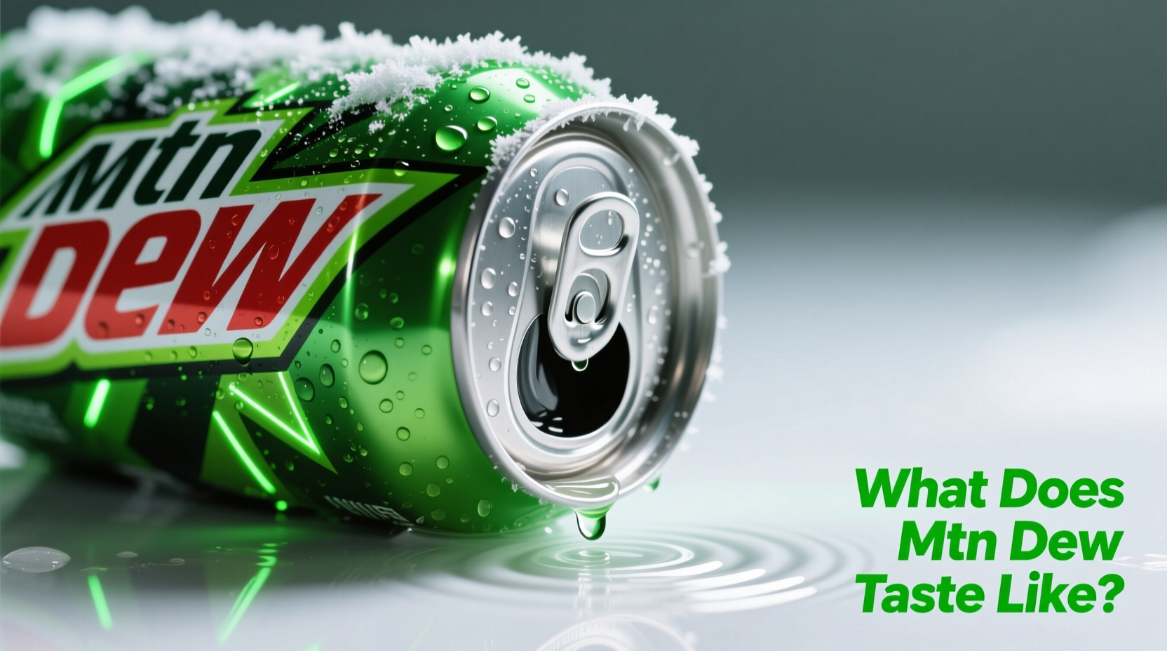 what does mtn dew taste like