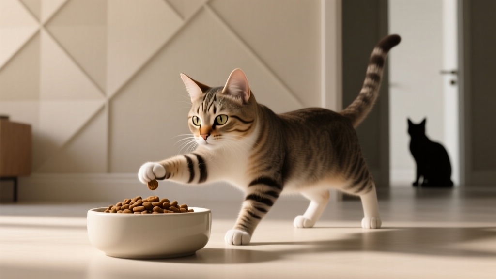 How to Study Cat Behavior Dry Food
