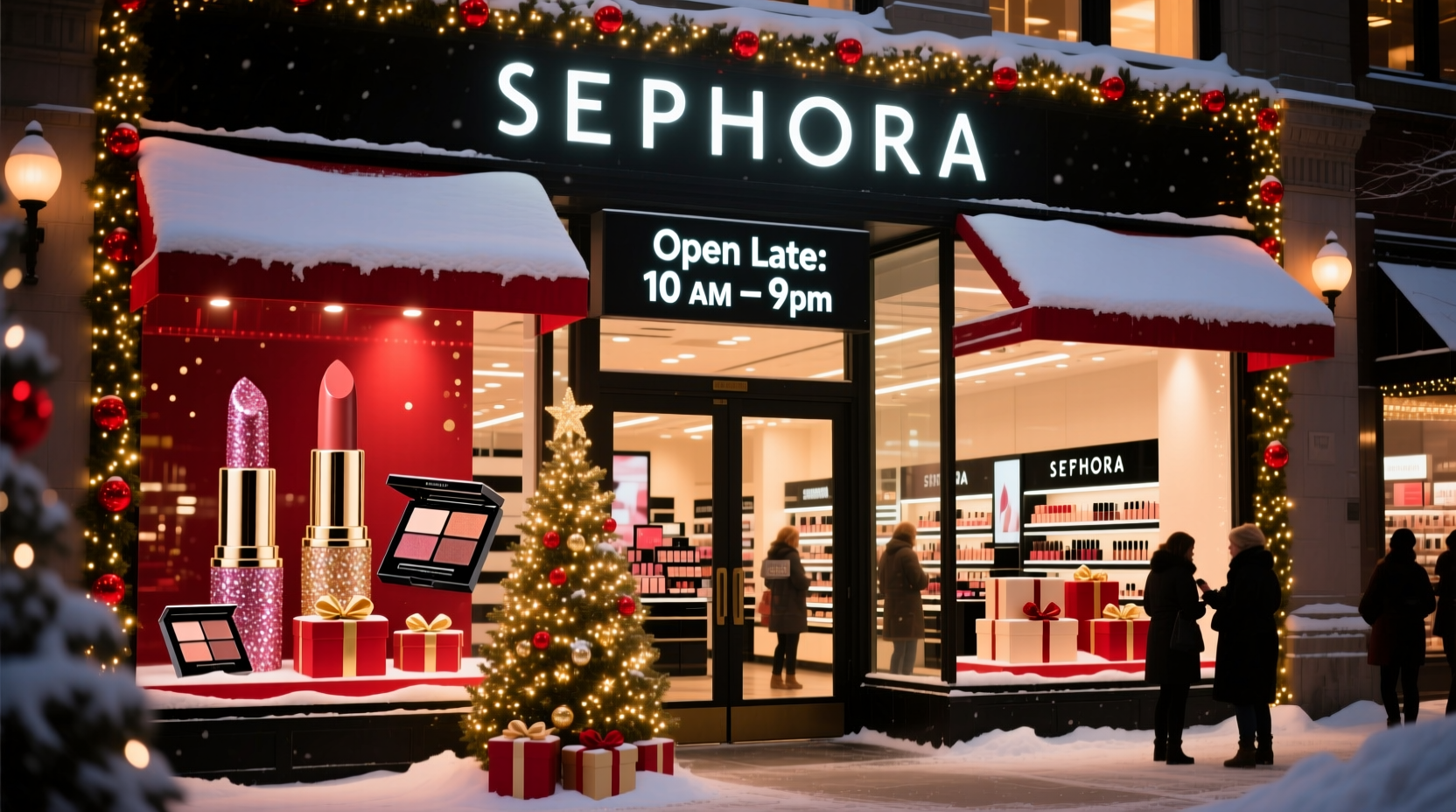 is sephora open on christmas eve