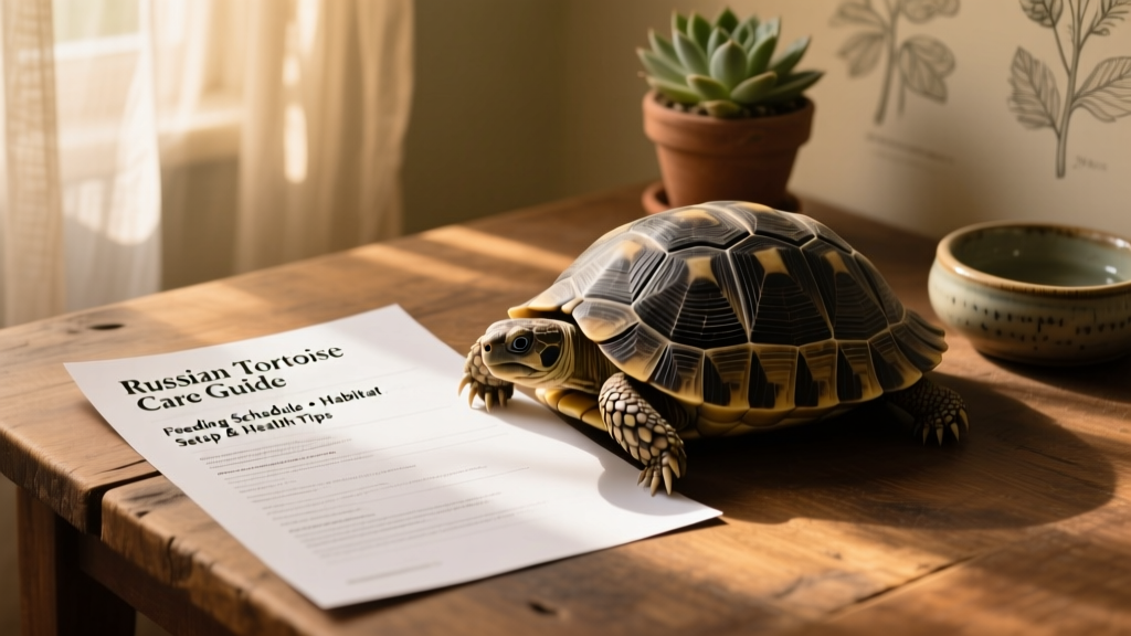 Russian Tortoise Care Sheet