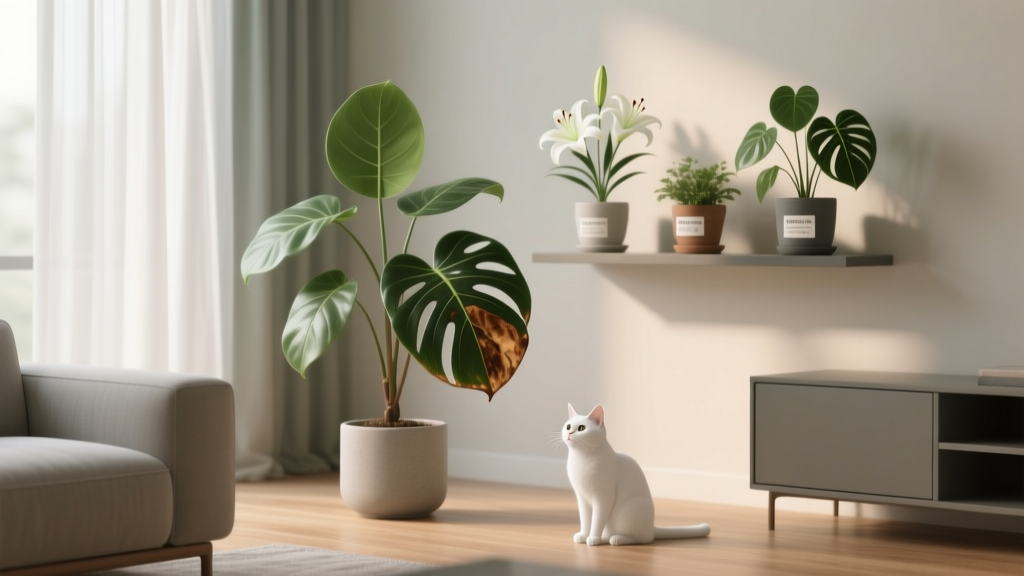 Toxic Indoor Plants for Cats: 7 Brown-Leaf Culprits (2026)