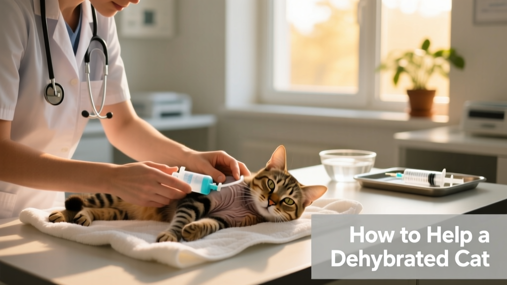 How To Help a Dehydrated Cat