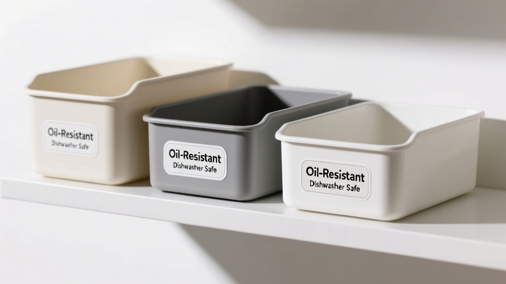 Kitchen Pantry Shelf Labels That Actually Survive Oil Spl...