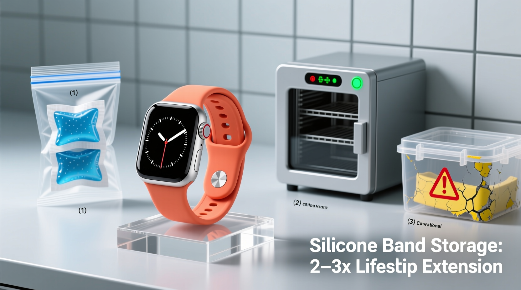 closet organization tips for smartwatch bands