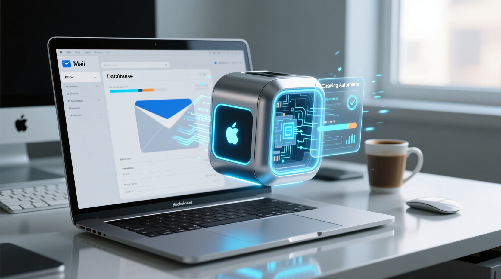 speed up apple mail with a database cleaning automator