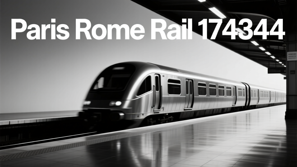 Paris–Rome Rail 174344: A Real-World Review of the Trenitalia Frecciarossa 1000 Service