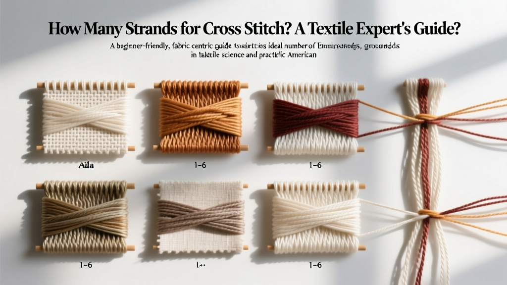How Many Strands for Cross Stitch? A Textile Expert’s Guide