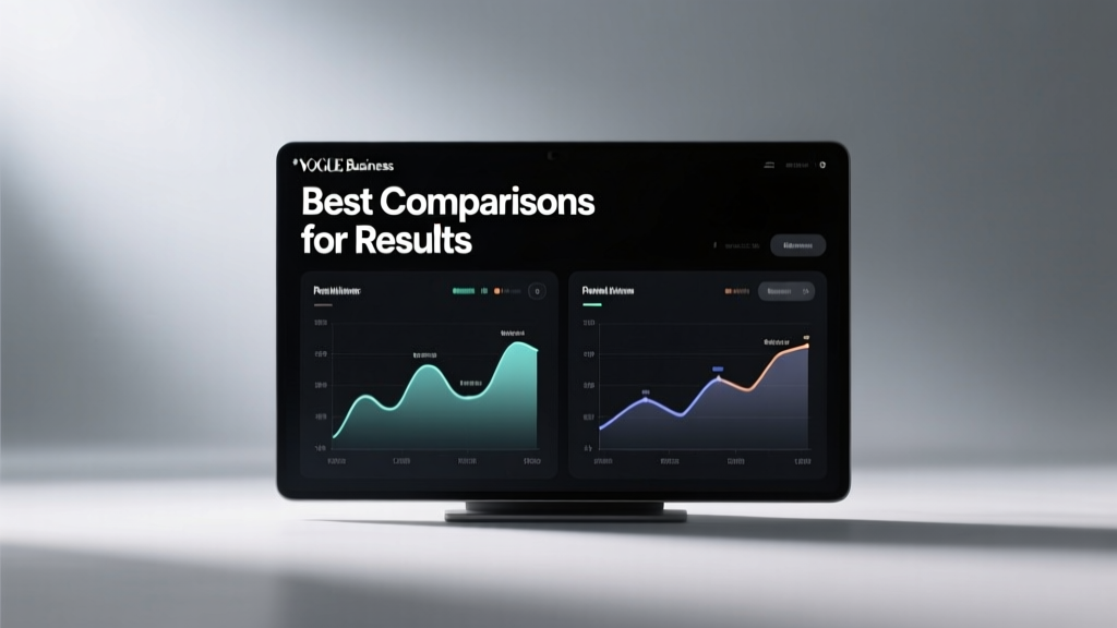 Best Comparisons for Results: Data-Driven Decision Making That Delivers Measurable Outcomes