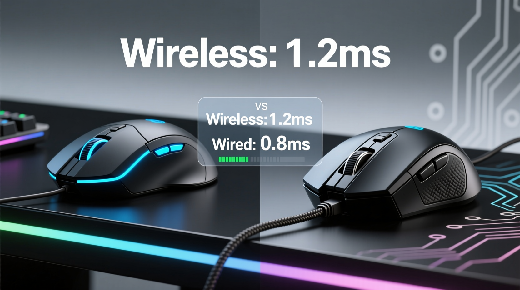 wireless gaming mouse vs wired which has lower input lag for competitive fps games