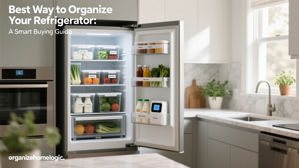 Best Way to Organize Your Refrigerator: A Smart Buying Guide